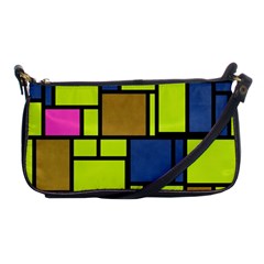 Squares And Rectangles Shoulder Clutch Bag