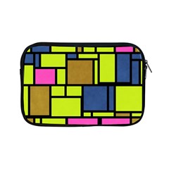 Squares And Rectangles Apple Ipad Mini Zipper Case by LalyLauraFLM