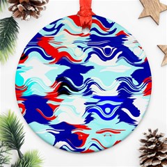 Wavy Chaos Ornament (round)