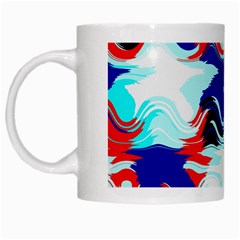 Wavy Chaos White Mug