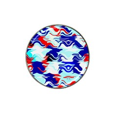 Wavy Chaos Hat Clip Ball Marker (4 Pack)