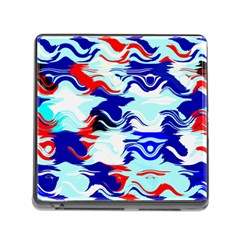 Wavy Chaos Memory Card Reader (square) by LalyLauraFLM