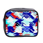 Wavy chaos Mini Toiletries Bag (Two Sides) Back