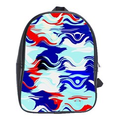 Wavy Chaos School Bag (xl)