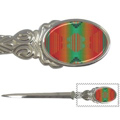 Striped Tribal Pattern Letter Opener