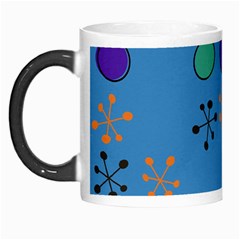 Circles And Snowflakes Morph Mug by LalyLauraFLM