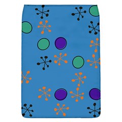 Circles And Snowflakes Removable Flap Cover (l) by LalyLauraFLM