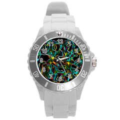 Soul Colour Round Plastic Sport Watch (l)