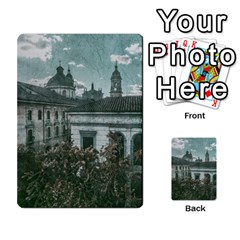 Colonial Architecture At Historic Center Of Bogota Colombia Multi-purpose Cards (rectangle)  by dflcprints