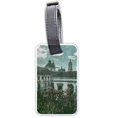 Colonial Architecture At Historic Center Of Bogota Colombia Luggage Tags (one Side) 