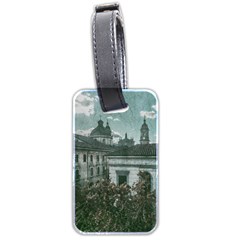 Colonial Architecture At Historic Center Of Bogota Colombia Luggage Tags (two Sides)