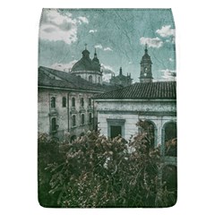 Colonial Architecture At Historic Center Of Bogota Colombia Flap Covers (l)  by dflcprints