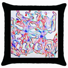 Soul Colour Light Throw Pillow Cases (black) by InsanityExpressedSuperStore