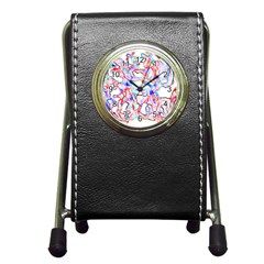 Soul Colour Light Pen Holder Desk Clocks