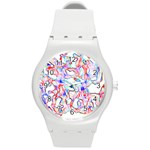 Soul Colour Light Round Plastic Sport Watch (M) Front