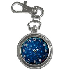 Blue Plant Key Chain Watches