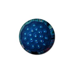 Blue Plant Golf Ball Marker (4 Pack)