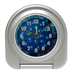 Blue Plant Travel Alarm Clocks