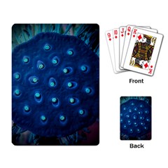 Blue Plant Playing Card