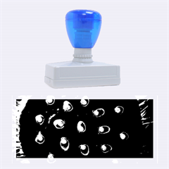 Blue Plant Rubber Stamps (large)