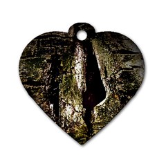 A Deeper Look Dog Tag Heart (one Side)