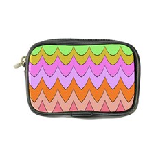 Pastel Waves Pattern Coin Purse