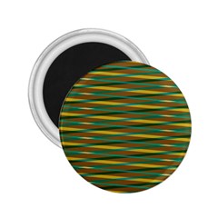 Diagonal Stripes Pattern 2 25  Magnet