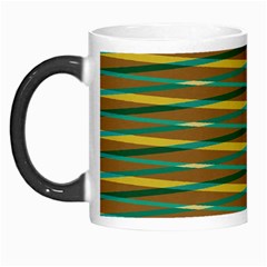 Diagonal Stripes Pattern Morph Mug