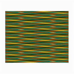 Diagonal Stripes Pattern Small Glasses Cloth