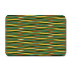 Diagonal Stripes Pattern Small Doormat