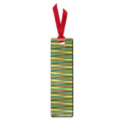 Diagonal Stripes Pattern Small Book Mark