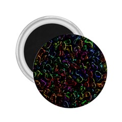 Colorful Transparent Shapes 2 25  Magnet