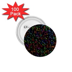 Colorful Transparent Shapes 1 75  Button (100 Pack) 