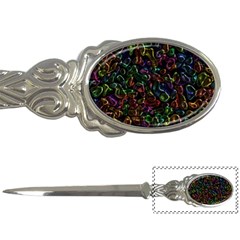 Colorful Transparent Shapes Letter Opener