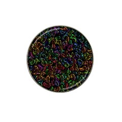 Colorful Transparent Shapes Hat Clip Ball Marker