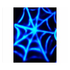 Neon Web Double Sided Flano Blanket (small) 