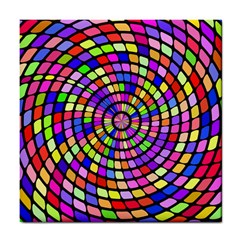 Colorful Whirlpool Tile Coaster