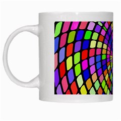 Colorful Whirlpool White Mug