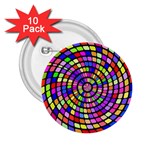 Colorful whirlpool 2.25  Button (10 pack) Front