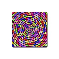 Colorful Whirlpool Magnet (square)