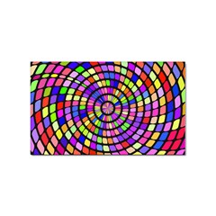 Colorful Whirlpool Sticker Rectangular (100 Pack)