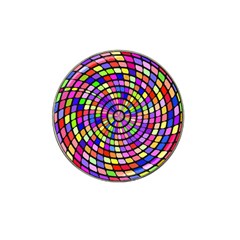 Colorful Whirlpool Hat Clip Ball Marker by LalyLauraFLM