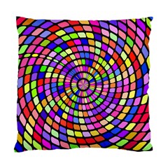 Colorful Whirlpool Standard Cushion Case (two Sides)