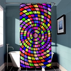 Colorful Whirlpool	shower Curtain 36  X 72 