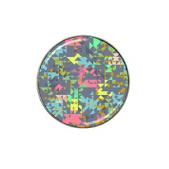 Pastel Scattered Pieces Hat Clip Ball Marker (4 Pack) by LalyLauraFLM