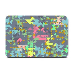 Pastel Scattered Pieces Small Doormat