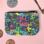 Pastel scattered pieces Mini Coin Purse Back