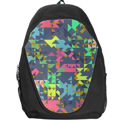 Pastel Scattered Pieces Backpack Bag