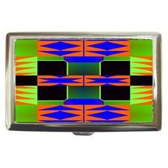 Distorted Shapes Pattern Cigarette Money Case