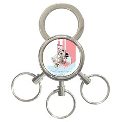 Under Construction 3-ring Key Chains